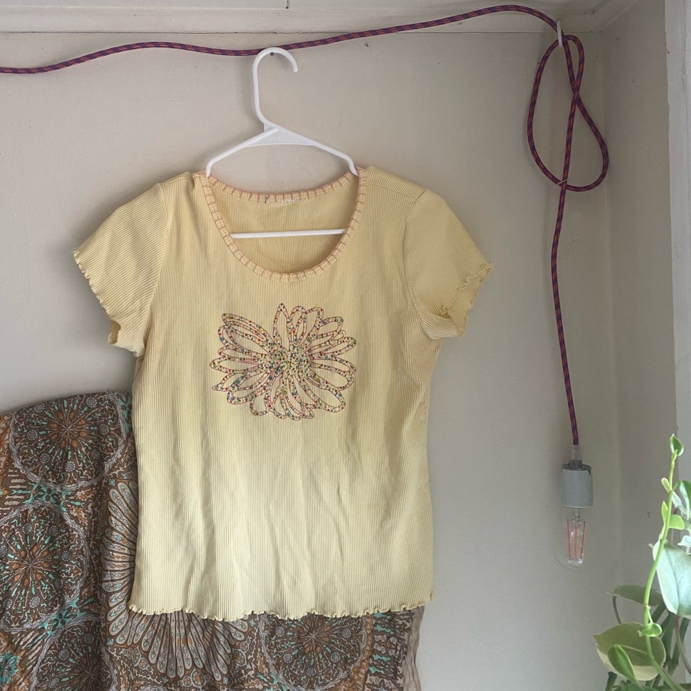 Beaded Y2K top